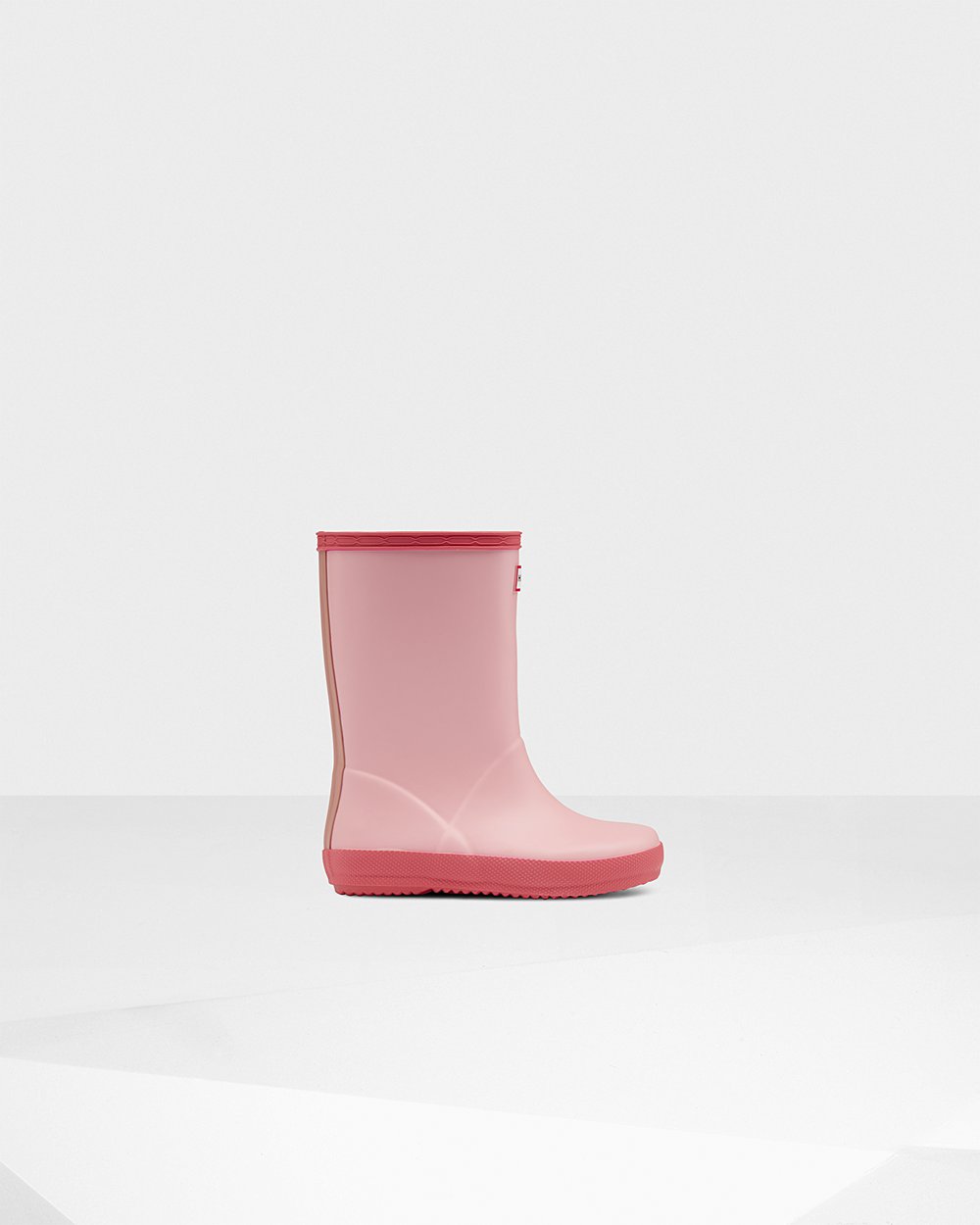 Kids Rain Boots - Hunter Original First Classic (53NAUHRSF) - Pink